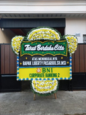 Papan Bunga Duka di Trihanggo